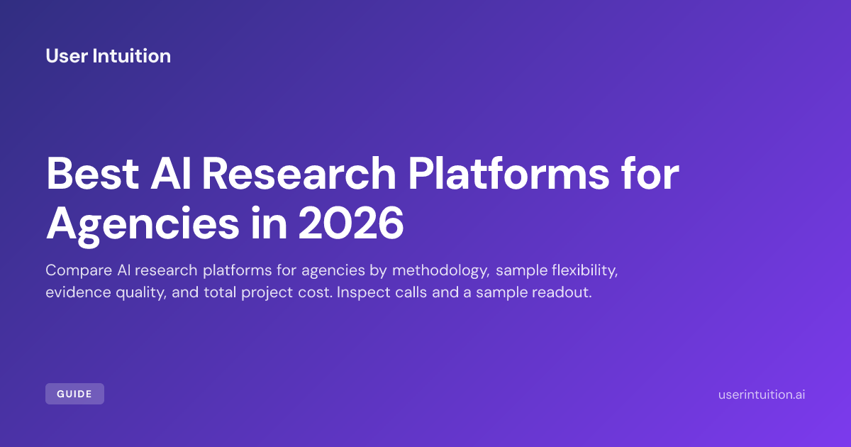 Best AI Research Platforms for Agencies in 2026